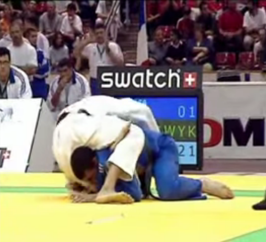 Judo ne-waza International fight